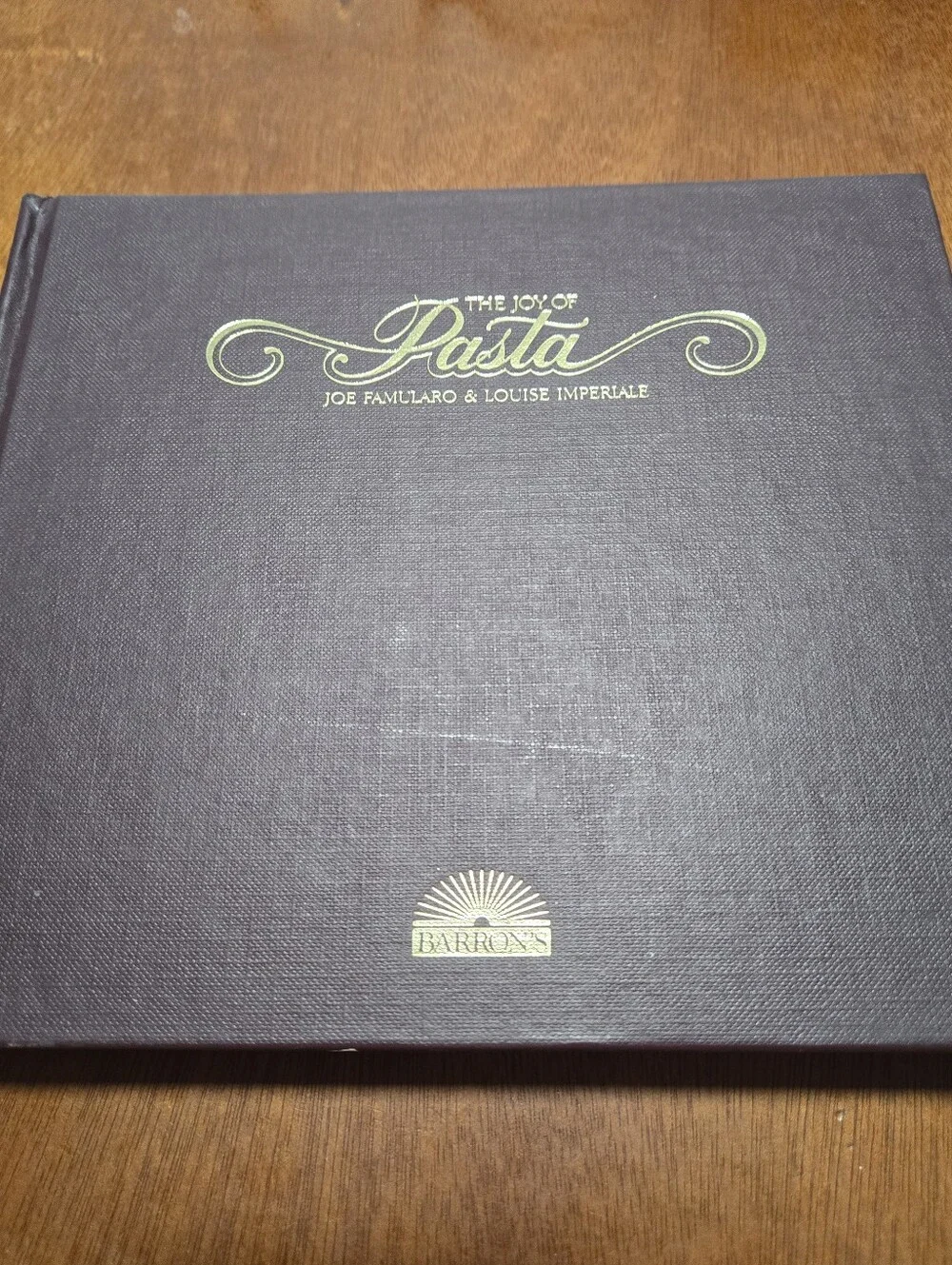 The Joy of Pasta Cookbook - Cream & Green Cover